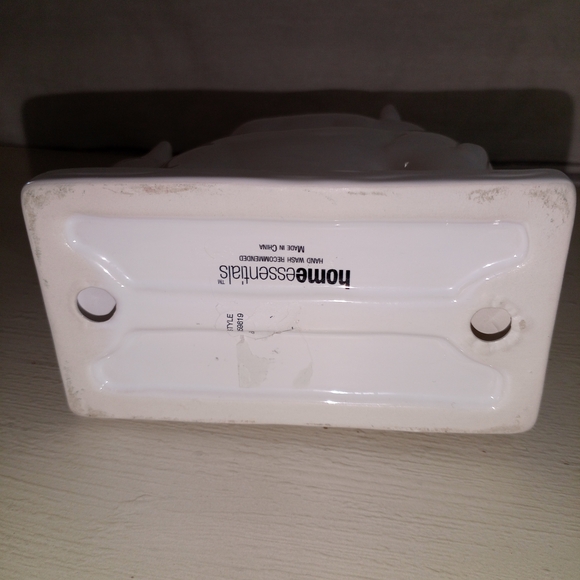 Home Essentials White Ceramic Animal Sculpture Art - Picture 2 of 2